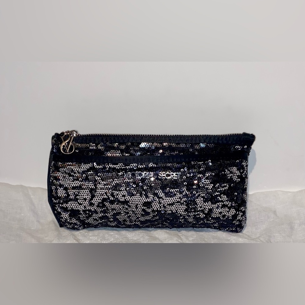 Women’s‎ Victoria's Secret Black Sequin Clutch Bag Limited Edition